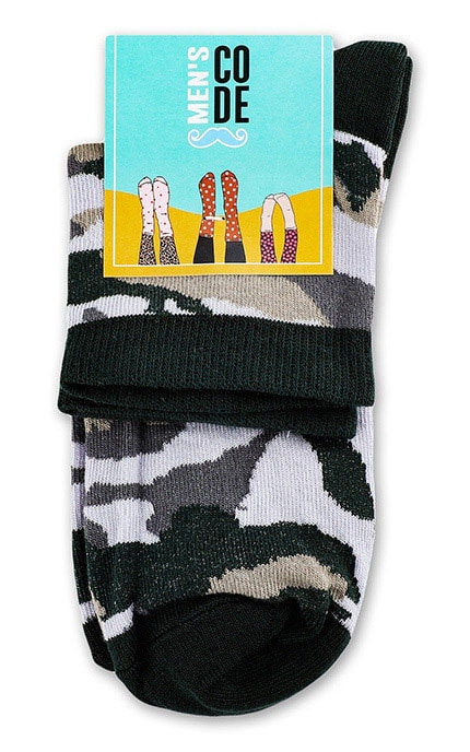 MEN'S CODE-Чоловічі шкарпетки Men's Code Преміум 25-4820203329182