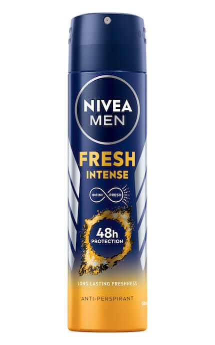 NIVEA-Дезодорант-спрей чоловічий Nivea Men Інтенсивна свіжість, 150 мл-4006000008066
