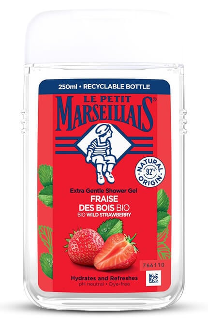 MARSEILLAIS-Гель для душа Marseillais Клубника прованса 250 мл-3574661714783