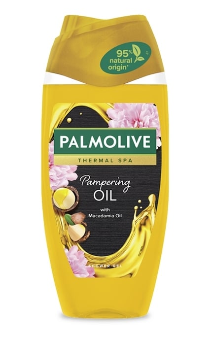 PALMOLIVE-Гель для душа Palmolive Термал Спа Успакаивающее масло с маслом Макадамии, 250 мл-8718951430815