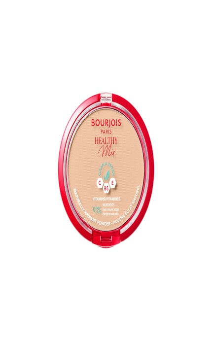 BOURJOIS-Пудра для лица компактная Bourjois Healthy Mix (004) Golden Beige-3616303915131