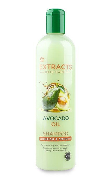 Шампунь для волос Superdrug Extracts Avocado oil 400 мл