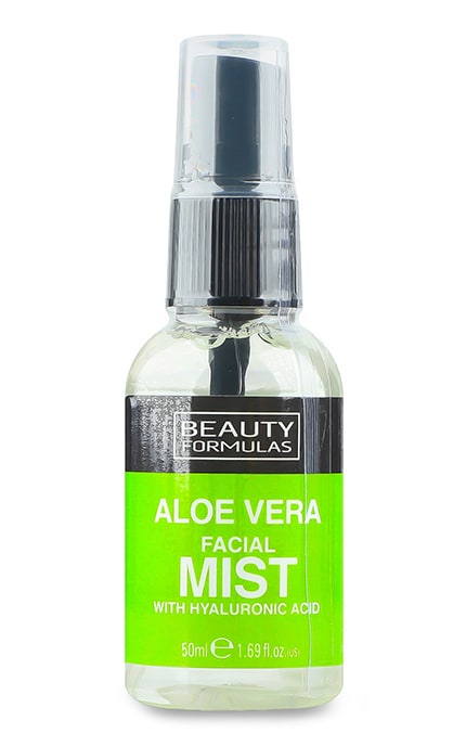 BEAUTY FORMULAS-Спрей-мист для лица Beauty Formulas Aloe Vera 50 мл-5012251013666