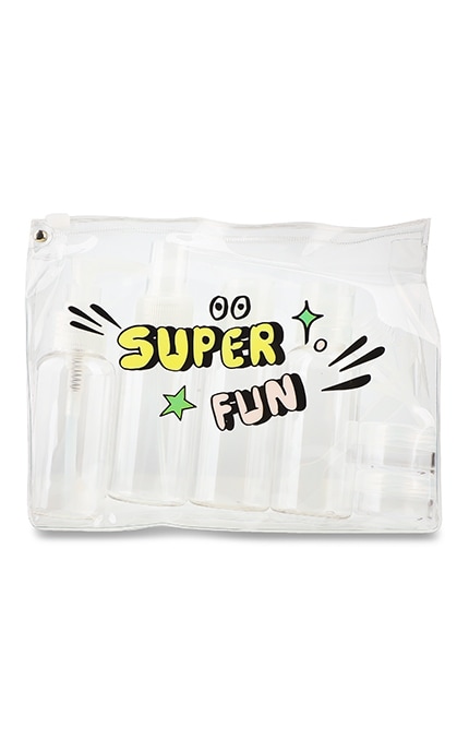 MIINE-Набор емкостей для путешествия 9 предметов Ningbo Evershine International Co Ltd Super Fun 1 шт-4894819564107