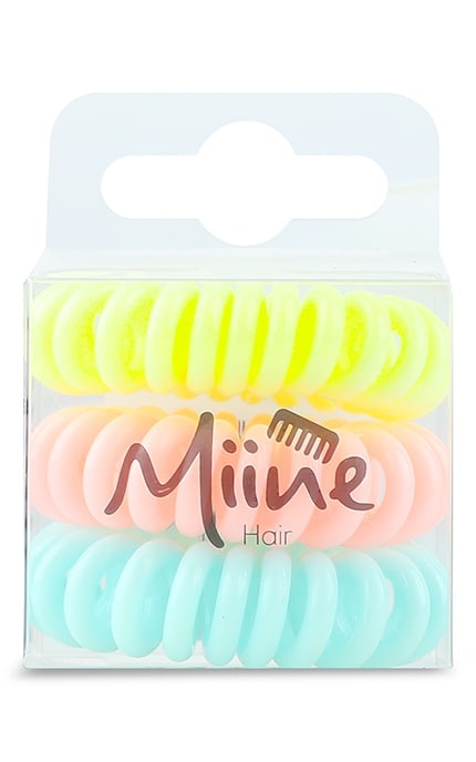 MIINE-Набір спіральних резинок для волосся Miine 1 шт-4894819464285