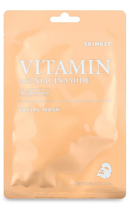 -Маска для лица Skin627 Vitamin with Niacinamide 22 мл-8809696983992