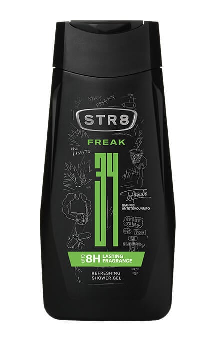 STR8-Гель для душу чоловічий STR8 Freak, 250 мл-5201314145004
