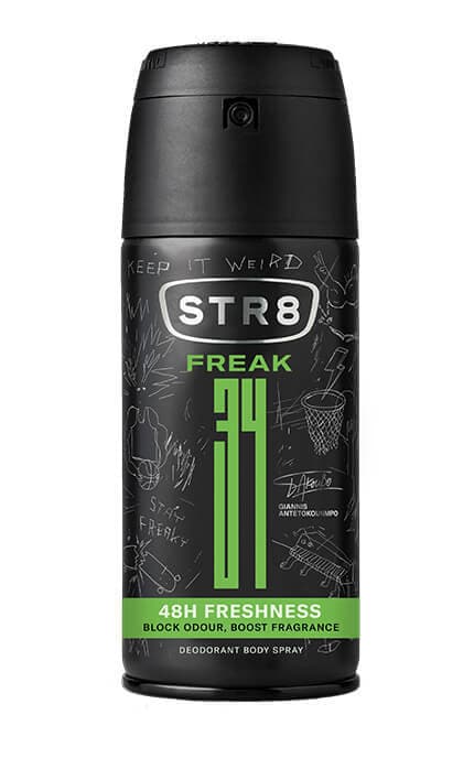 STR8-Дезодорант-спрей STR8 Freak мужской, 150 мл-5201314145066