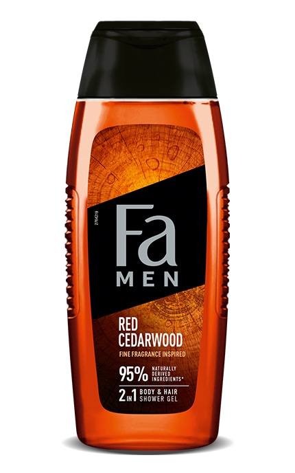 FA-Гель для душа Fa Men Красное дерево 400 мл-9000101641073