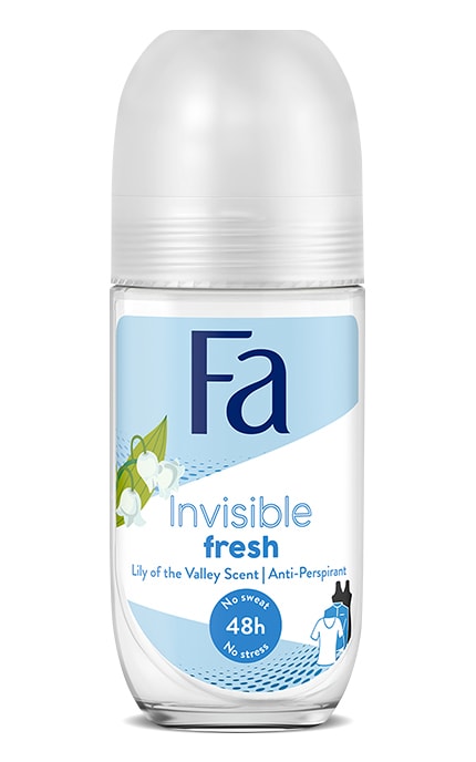 FA-Дезодорант шариковый FA Invisible Fresh, 50 мл-9000101251401
