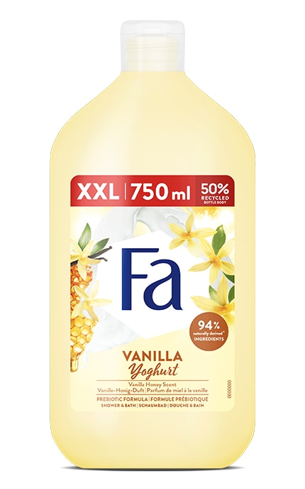FA-Гель для душа Fa Yoghurt Ванильный мед 750 мл-9000101263916