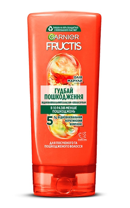 Бальзам-ополаскиватель для волос Garnier Fructis Гудбай Посеченные Кончики 200 мл