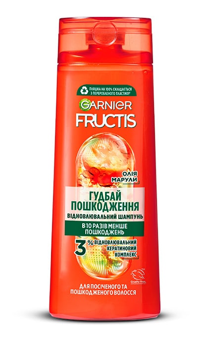 Шампунь для волос Garnier Fructis Гудбай Посеченные кончики для всех типов волос 400 мл