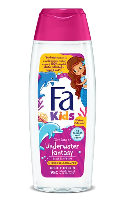FA-Гель для душу та шампунь Fa Kids для дітей 250 мл-9000100662550