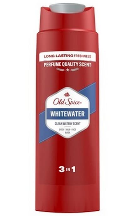 OLD SPICE-Гель для душа + шампунь Old Spice 3-в-1 Whitewater 250 мл-8001090542922