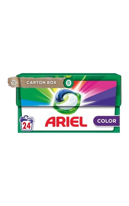 ARIEL-Капсулы для стирки Ariel PODS All-in-1 Color, 24 шт-8001090726827