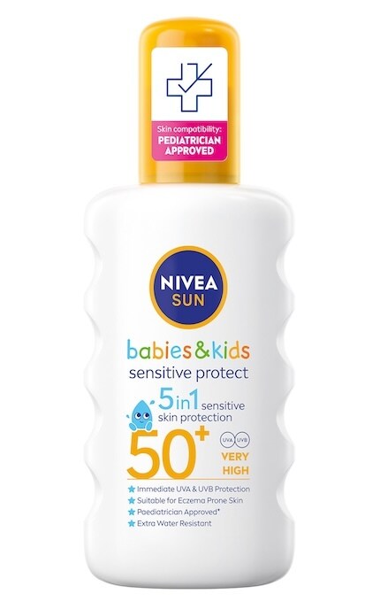 NIVEA-Детский солнцезащитный спрей Nivea Sun Babies&Kids 