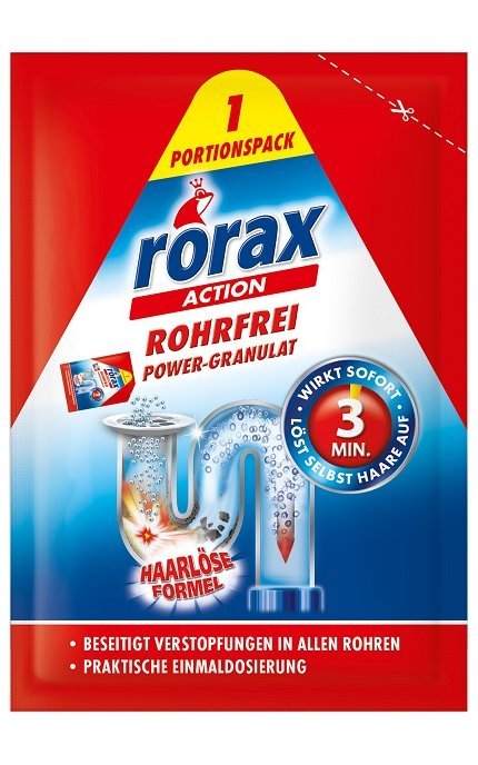 Гранулы для сливных труб Rorax 60 г