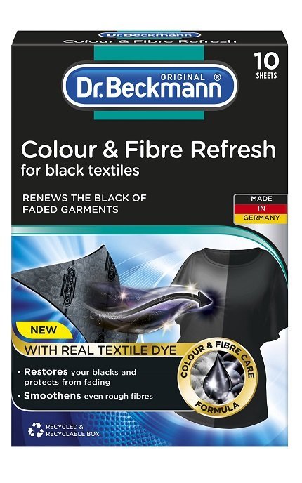 BECKMANN-Серветки для оновлення чорного кольору та тканини 2в1 Dr.Beckmann 1 шт-4008455606514