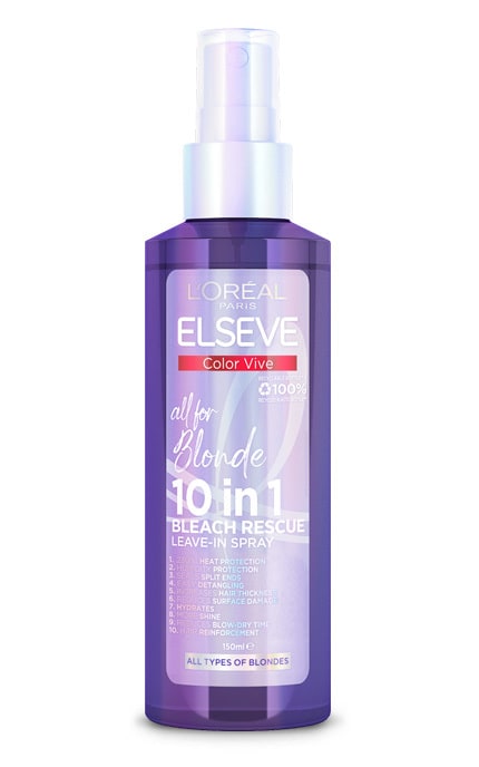 ELSEVE-Спрей для окрашенных волос Elseve Color Vive 10 in 1 for Blondes 150 мл-3600524042509
