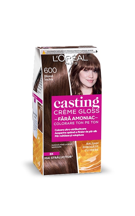 Краска для волос без аммиака Сasting Creme Gloss 600 темно-русый 1 шт