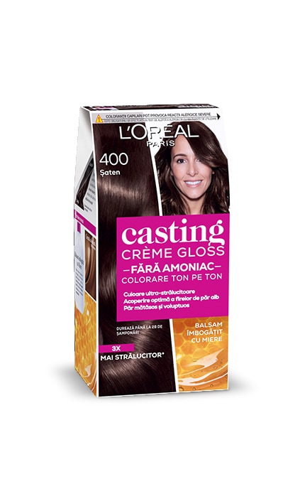 Краска для волос без аммиака Сasting Creme Gloss 400 каштан 1 шт