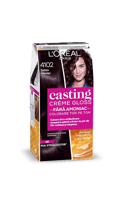 Краска для волос без аммиака Сasting Creme Gloss 4102 холодный каштан 1 шт