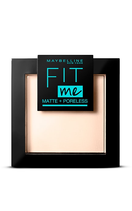 MAYBELLINE NY-Компактная пудра для лица матирующая Maybelline New York Fit Me Matte&Poreless 105 Natural Ivory 1 шт-3600531384159