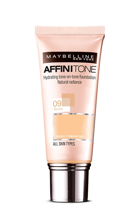 MAYBELLINE NY-Тональный крем для лица Maybelline Affinitone Совершенный Тон 09 Розово-спаловый 30 мл-3600530427468