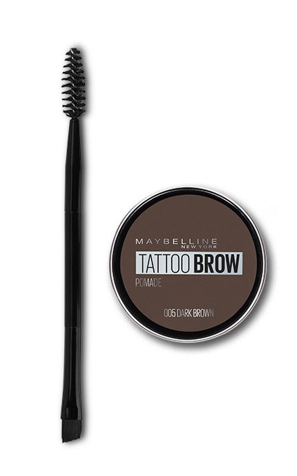 MAYBELLINE NY-Помадка для бровей водостойкая Maybelline New York Tattoo Brow 05 Dark Brown 2 г-3600531516758