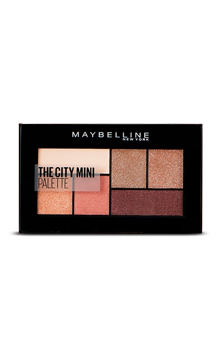 Палитра теней для век Maybelline New York The City Mini 410 Chill Brunch 6 г