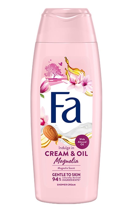 FA-Крем-гель для душу та ванної Fa Cream&Oil з ароматом магнолії 250мл-5410091727734