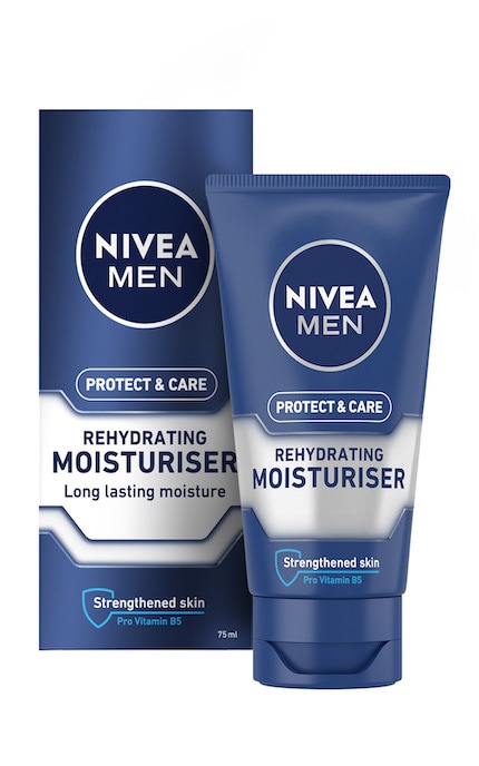 NIVEA-Зволожуючий крем для обличчя Nivea Men Захист та Догляд 75 мл-5900017099057