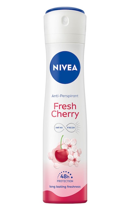 NIVEA-Антиперспирант спрей Nivea Свежая вишня 150 мл-4006000009124
