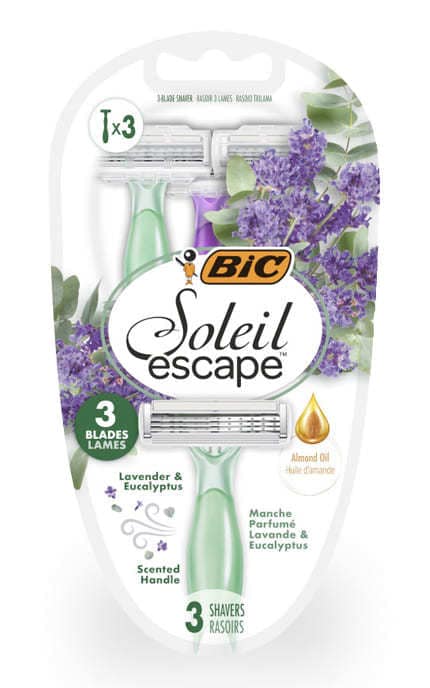 BIC-Бритва для бритья Bic Soleil Escape Лаванда 3 шт-3086123710856
