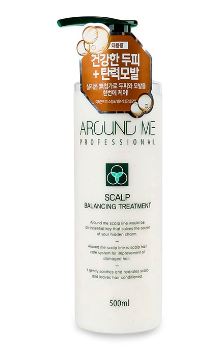 WELCOS_AROUND ME-Маска для волос Around Me Professional Scalp Balancing Treatment 500 мл-8803348043393