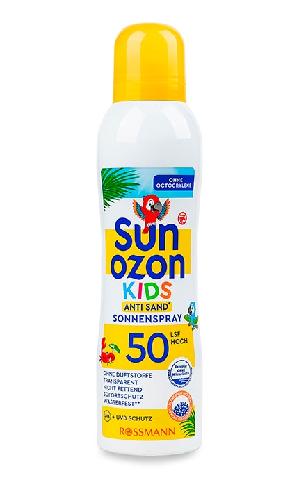 Спрей солнцезащитный SPF 50 Sunozon Kids Anti sand 200 мл