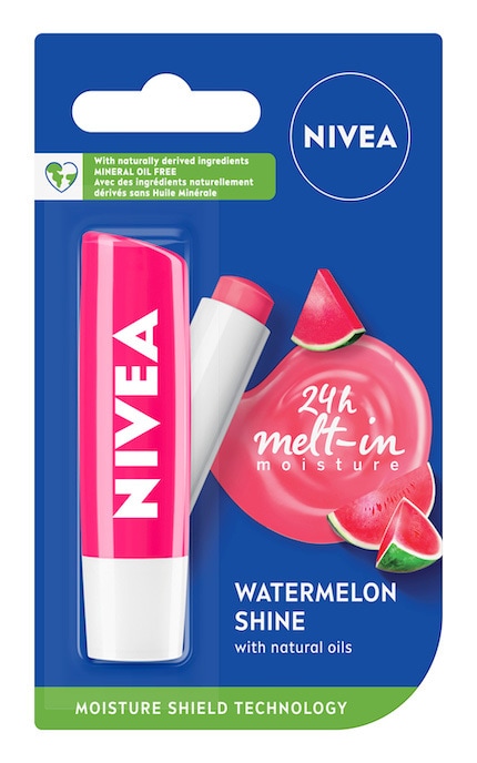NIVEA-Бальзам-догляд для губ Nivea Watermelon Shine 4,8 г-4006000007861