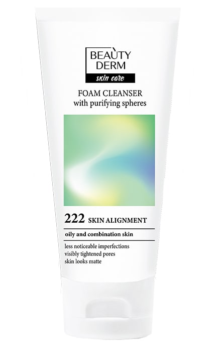 BEAUTYDERM-Пенка для умывания Beautyderm Sebum?No! с очищающими сферами 150 мл-4820185224970