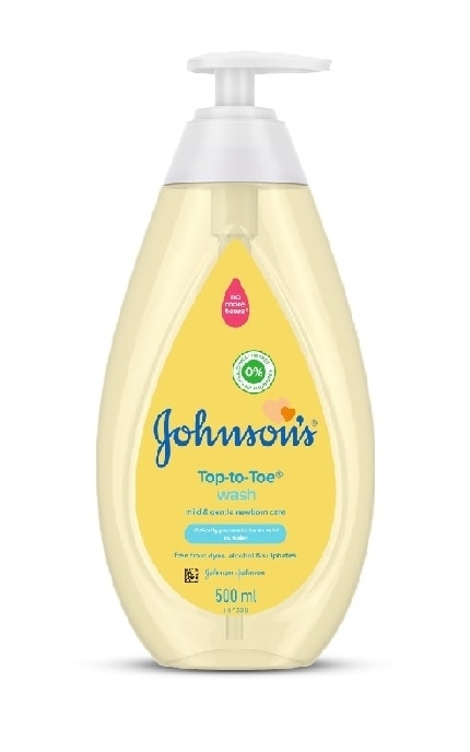 JOHNSON'S-Пенка-шампунь для купания Johnson's Baby От макушки до пяток 500 мл-3574669909990