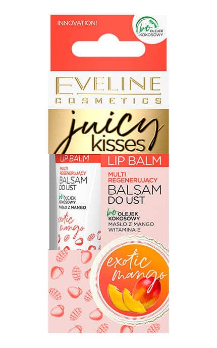 Бальзам для губ Eveline Cosmetics Juicy kisses mango smoothie ...