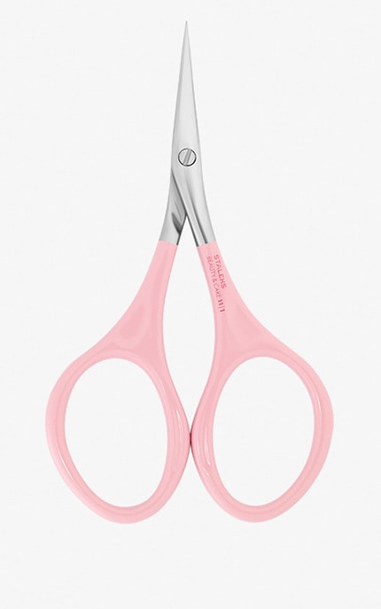 STALEKS-Ножницы для кутикулы Staleks розовые 1 шт-4820121594860