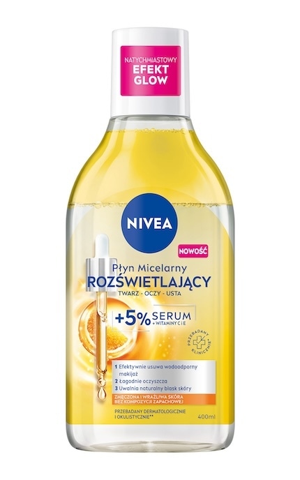 NIVEA-Мицеллярная вода NIVEA осветляющая 400 мл-5900017093321