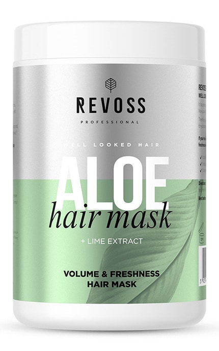 REVOSS-Маска для об'єму волосся Revoss Professional Aloe Hair Mask 900 мл-5903794192102