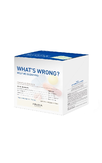 FRUDIA-Подушечки для очищення обличчя Frudia What's Wrong 2 шт-9210000074029