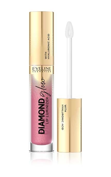 EVELINE-Блеск для губ  Eveline Cosmetics Diamond Glow Lip Luminizer 05-5903416033691