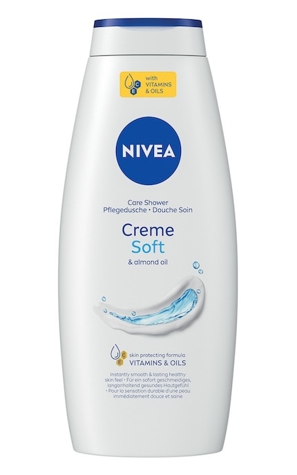 NIVEA-Гель-уход для душа Nivea Creme Soft и миндальное масло 750 мл-4006000009278