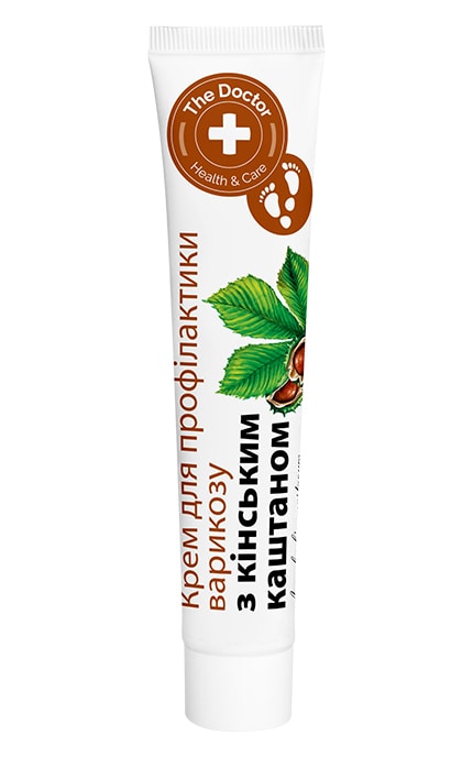 ДОМАШНИЙ ДОКТОР-Крем для ніг Домашний доктор для профілактики варикозу з кінським каштаном 42 мл-4823015918544
