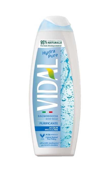 VIDAL-Гель для душа Vidal Мицеллярная вода 500 мл-8008970055510