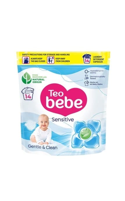 TEO BEBE-Капсулы для стрики TEO Bebe Gentle & Clean Sensitive 14 шт-3800024045783